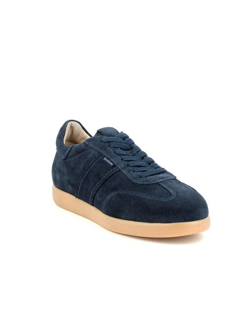 sneakers da uomo in camoscio blu NERO GIARDINI | E500685U207